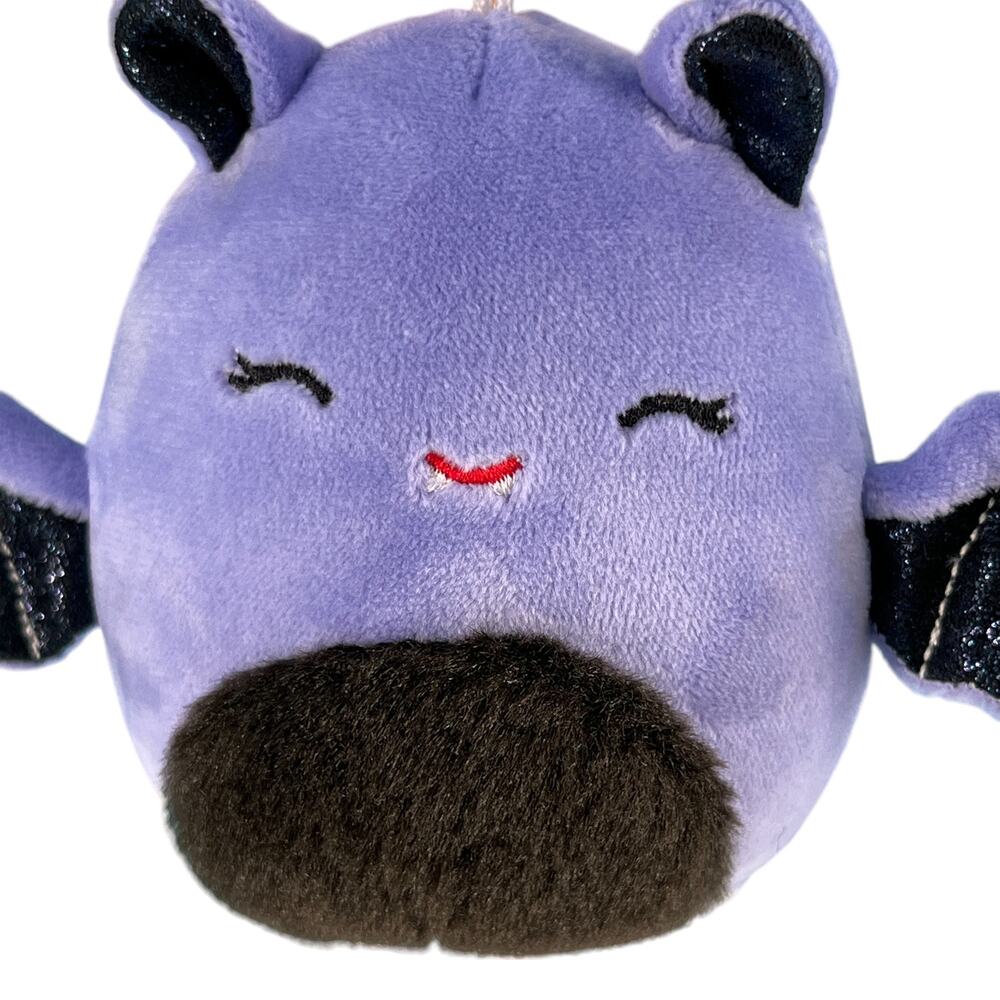 Squishmallow Joldy the Bat Halloween Plush Stuffed Animal with Clip #2 - Picture 2 of 11